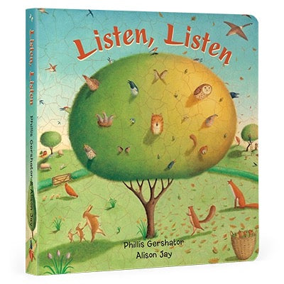 Large Board Book. Listen, Listen.
