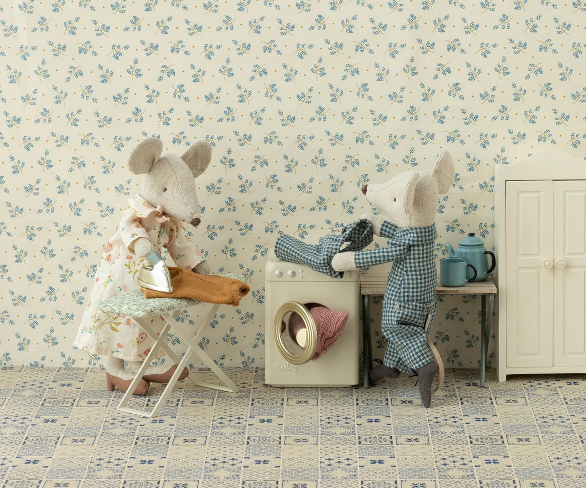 Maileg - washing machine. Mouse.