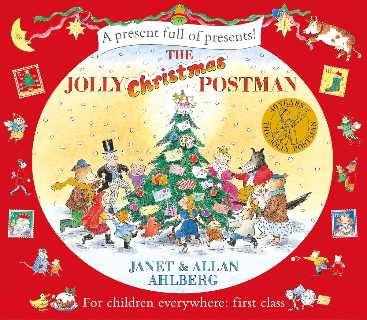 The Jolly Christmas Postman. A magical, interactive Christmas classic book.