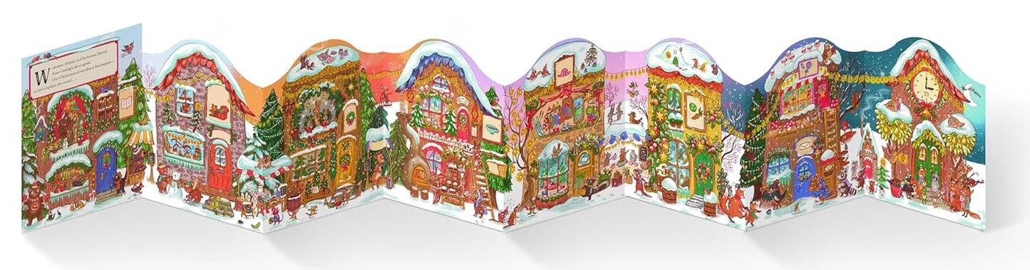 Christmas is Coming to Town. Hardback Advent Calendar book.