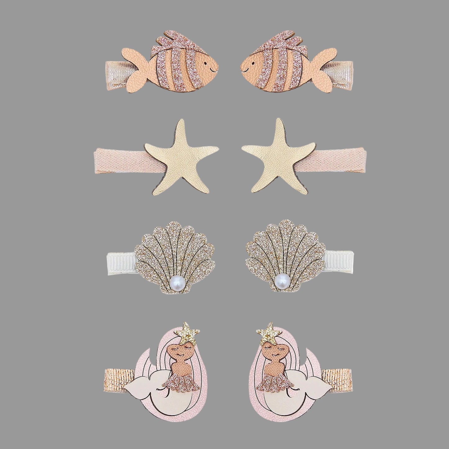 Mimi & Lula. Mermaid Mini Clips.