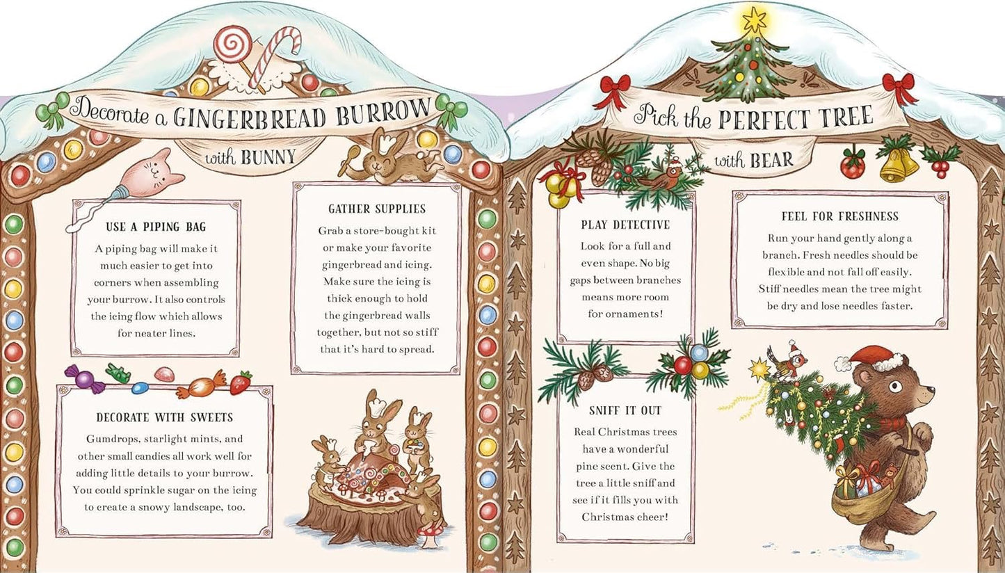 Christmas is Coming to Town. Hardback Advent Calendar book.