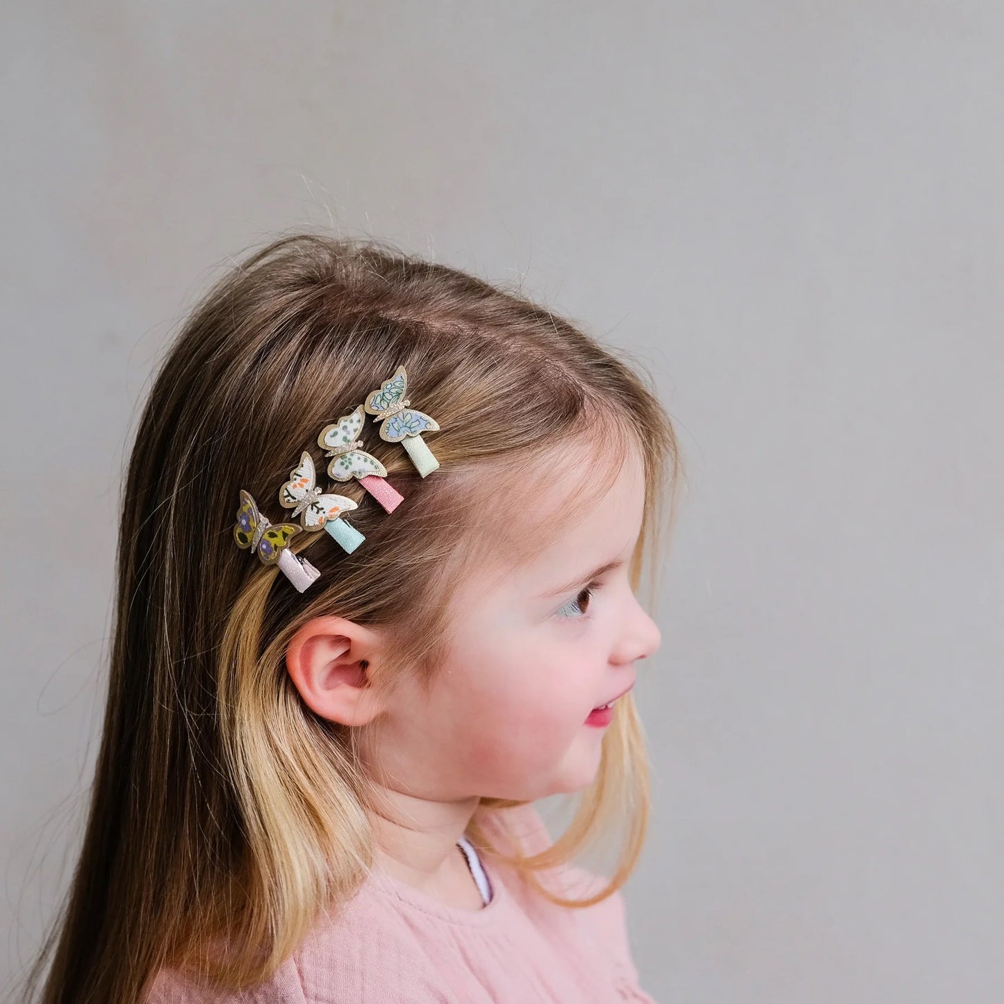 Mimi & Lula. Floral Butterfly Mini Clips.