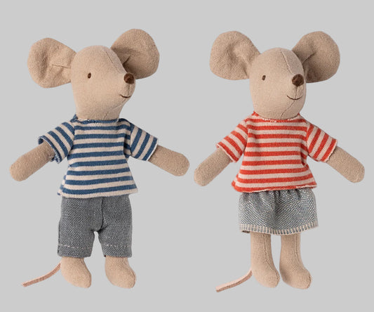 Maileg. LouiMax and Stella Stardust. Little Brother and Little Sister Mice.