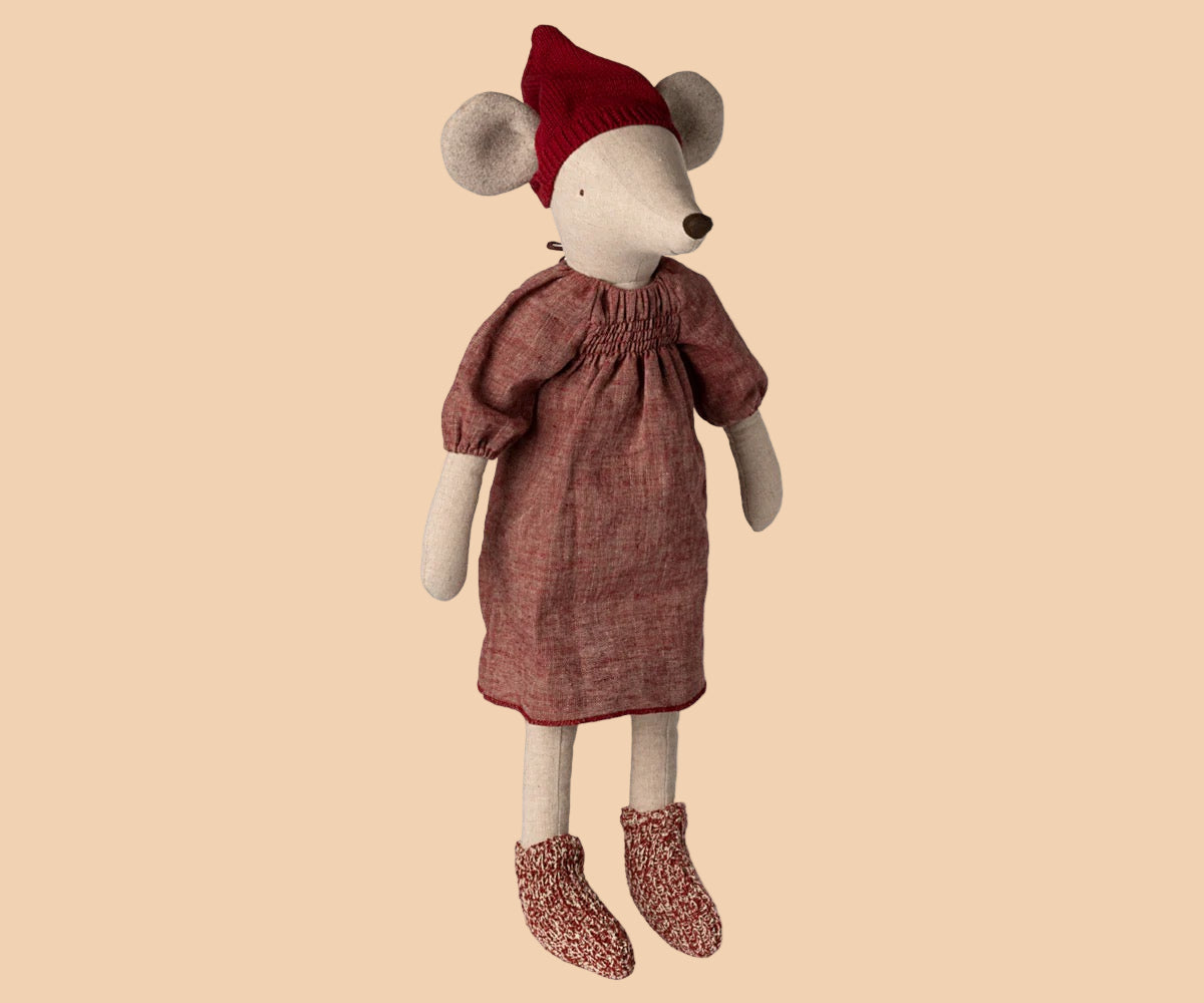 Maileg. Christmas Mouse. Maxi Girl.