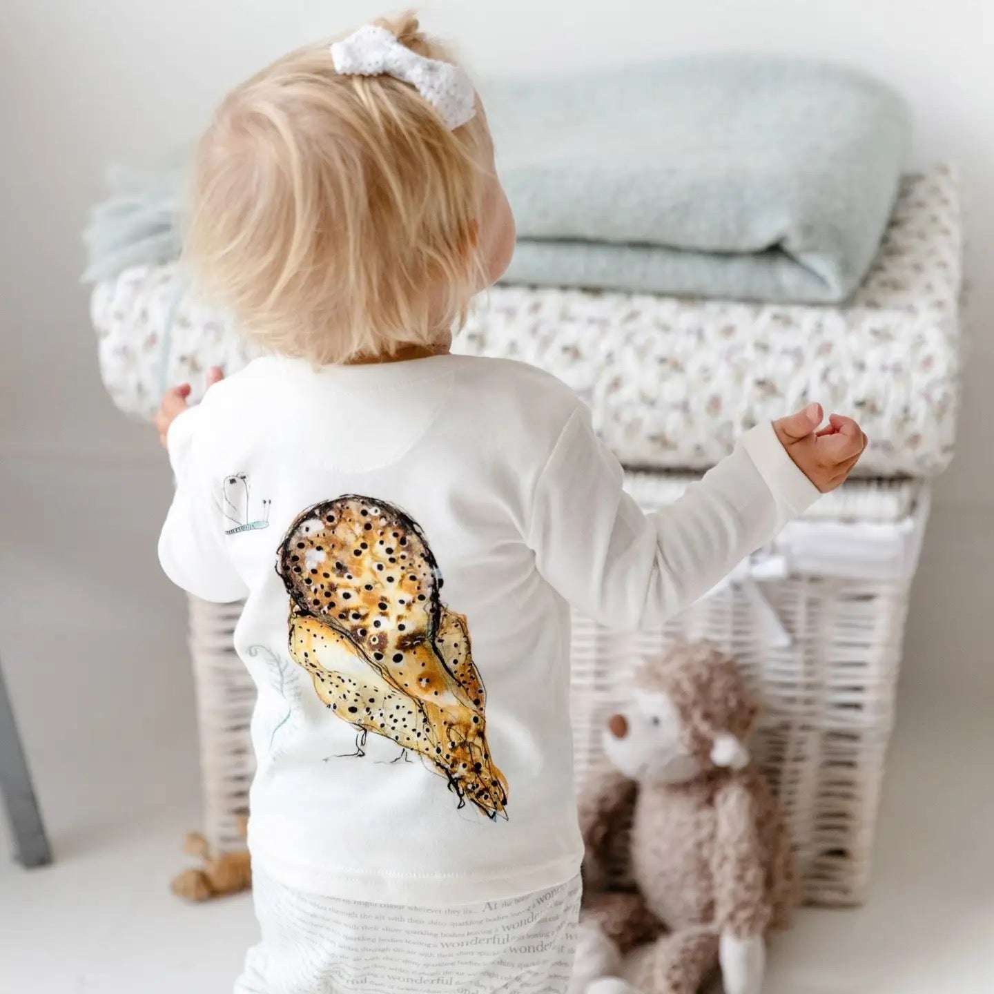 Unisex Owl Top