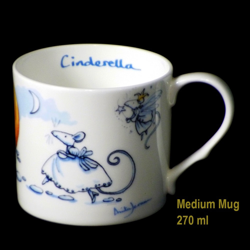 Anita Jeram - Cinderella Fairytale mug.