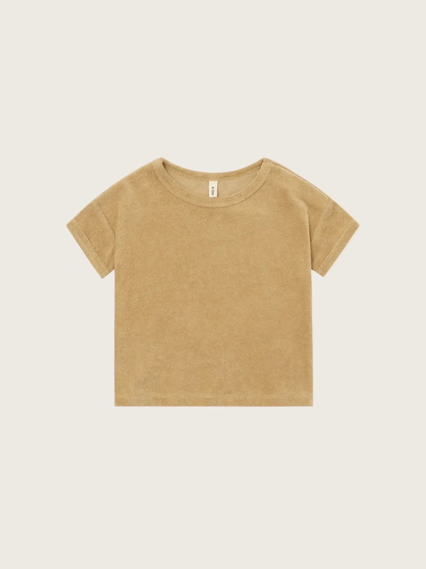 Organic Zoo. Wheat Terry Boxy T-Shirt.