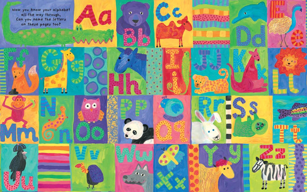 Alligator Alphabet - Children's Board Book